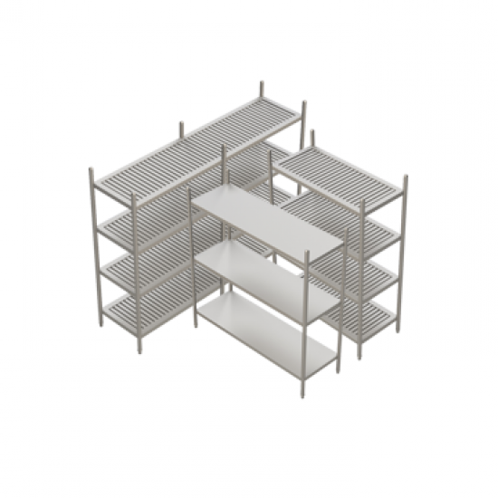 โรงงานผลิตเครื่องครัวสแตนเลส - รุ่งสแตนด์  - ชั้นวางของสแตนเลส